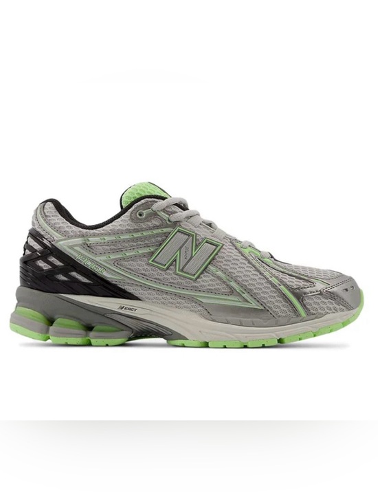 New Balance Other - New Balance Gray and Lime Green Mesh Running Shoe